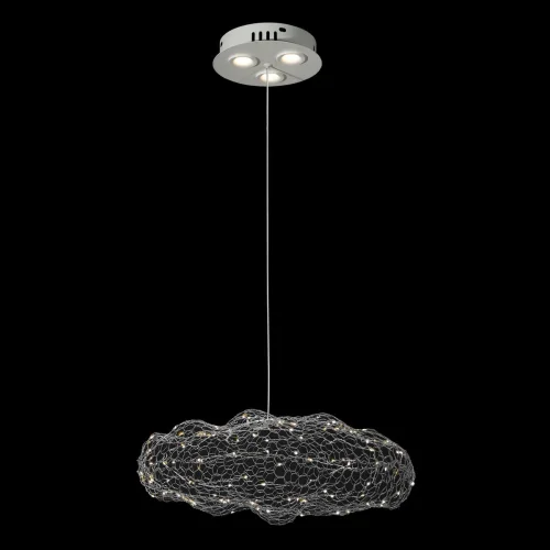 Светильник подвесной LED Cloud 10247/350 Silver LOFT IT серебряный 1 лампа, основание серебряное в стиле современный  фото 2