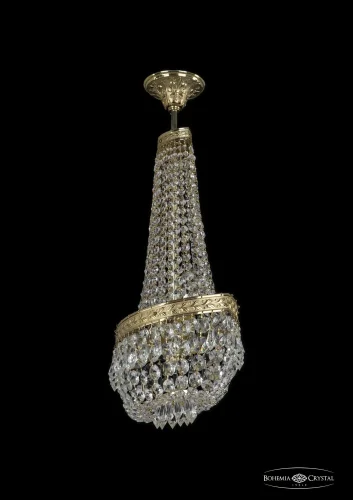 Светильник потолочный 19273/H2/35IV G Bohemia Ivele Crystal прозрачный 2 лампы, основание золотое в стиле классический sp фото 2