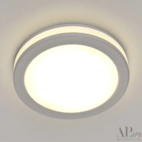 Светильник точечный LED Ingrid 3322.LD109R/7W/4K Arte Perfetto Luce белый 1 лампа, основание белое в стиле современный  фото 4