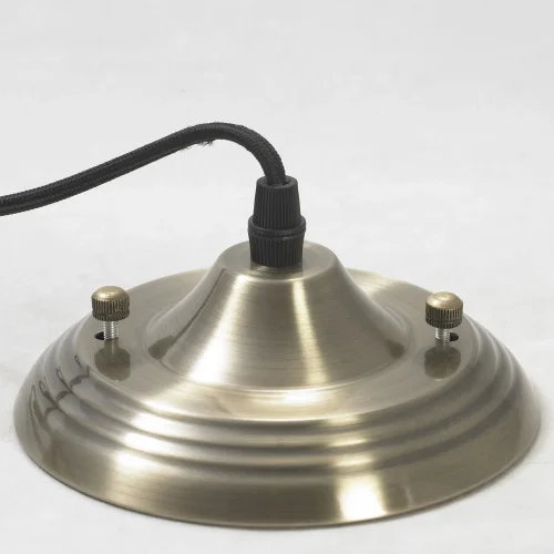 Светильник подвесной SONA LSL-3006-01 Lussole латунь 1 лампа, основание латунь в стиле лофт  фото 4