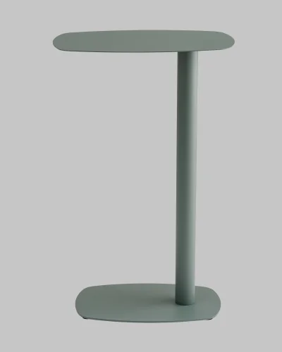 Журнальный столик Eanna L, металл, зеленый УТ000040331 Stool Group столешница зелёная из металл фото 2
