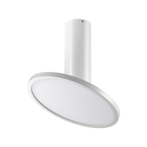 Светильник накладной LED Hat 358347 Novotech белый 1 лампа, основание белое в стиле хай-тек круглый