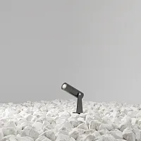 Прожектор LED Bern O050FL-L2GF3K Maytoni уличный IP65 чёрный на 1 лампу, плафон чёрный в стиле современный LED