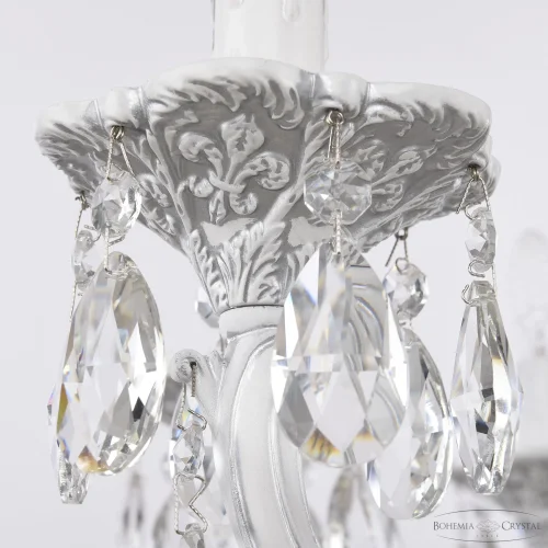 Люстра подвесная AL78101/10/300 A WMN Bohemia Ivele Crystal без плафона на 10 ламп, основание серое белое в стиле классический sp фото 5
