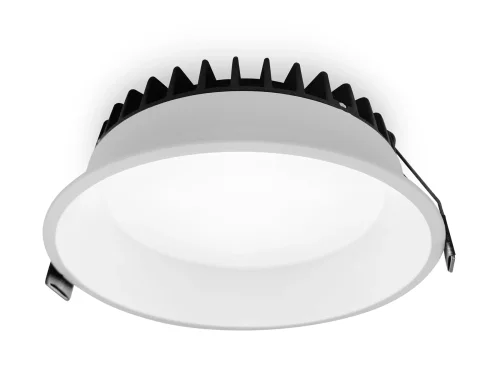 Светильник точечный LED DCR512 Ambrella light белый 1 лампа, основание белое в стиле современный хай-тек  фото 4