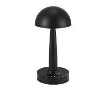Настольная лампа LED DIMM Хемуль 07064-C,19 Kink Light чёрная 1 лампа, основание чёрное металл в стиле современный хай-тек минимализм 