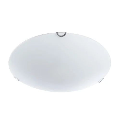 Светильник потолочный PLAIN A3720PL-2CC Arte Lamp белый на 2 лампы, основание хром серое в стиле современный 