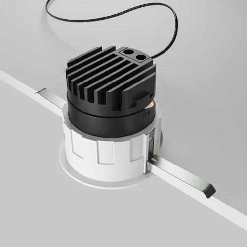 Светильник точечный LED Wise DL057-10W4K-W Maytoni белый на 1 лампу, основание белое в стиле хай-тек современный фото 10