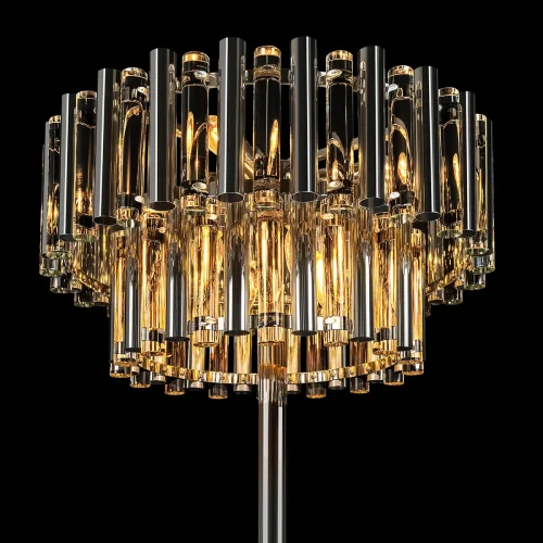 Торшер Boucle 10438F LOFT IT прозрачный на 4 лампы, основание никель в стиле современный фото 6 Торшер Boucle 10438F LOFT IT прозрачный на 4 лампы, основание никель в стиле современный фото 6