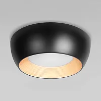 Светильник потолочный LED Folk 10255/350 Black LOFT IT чёрный на 1 лампу, основание чёрное в стиле современный 