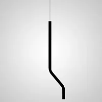 Светильник подвесной AIA C 208770-23 ImperiumLoft чёрный на 1 лампу, основание чёрное в стиле современный 