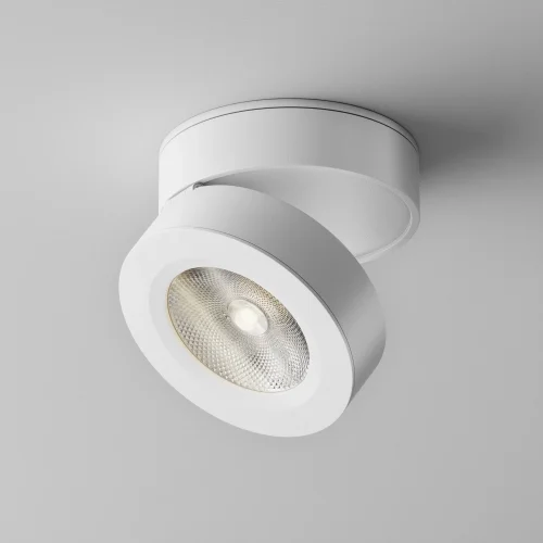 Светильник накладной LED Magic C022CL-7W4K-W-1 Maytoni белый на 1 лампу, основание белое в стиле современный фото 4