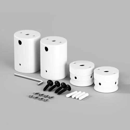 Набор для двухстороннего накладного монтажа LNM-D25-2CS-W 20321 Maytoni цвет LED K, световой поток Lm