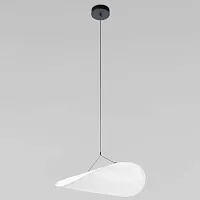 Светильник подвесной LED Tense 10347/S LOFT IT белый на 1 лампу, основание чёрное в стиле современный 