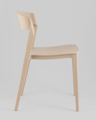 Стул Moris, пластик бежевый УТ000039254 Stool Group, /, ножки/пластик/бежевый, размеры - *775***490*510 фото 10