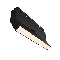 Трековый светильник LED Magnetic track system TR036-2-12W4K-B Maytoni чёрный для шинопроводов серии Magnetic track system Exility чёрный