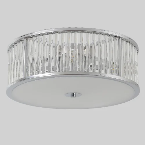 Светильник потолочный AVENUE PL4 CHROME Crystal Lux прозрачный на 4 лампы, основание хром в стиле классический современный фото 8