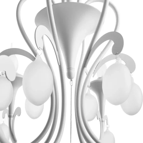 Люстра подвесная Montmartre A3239LM-6WH Arte Lamp без плафона на 6 ламп, основание белое в стиле классика  фото 3