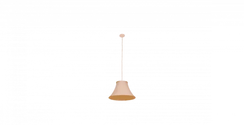 Светильник подвесной LOTTE 212.1 Lucia Tucci коричневый 1 лампа, основание бежевое в стиле классический 