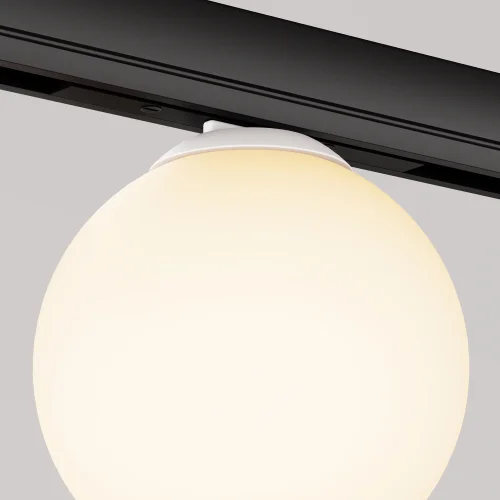 Трековый светильник Luna 2700К 3Вт 200° Magnetic track system Levity TR185-1-3W2.7K-B Maytoni белый для шинопроводов серии Magnetic track system Levity чёрный фото 4