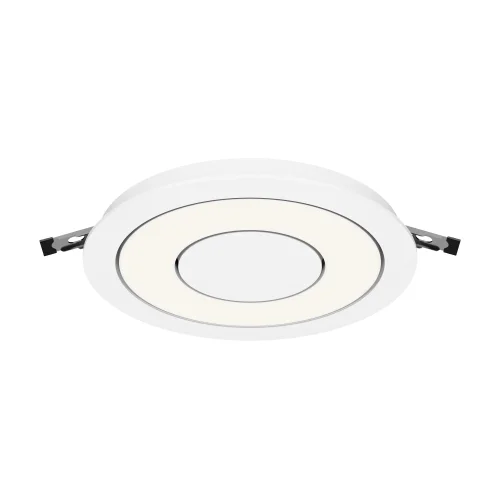 Светильник точечный LED Vector 4000K 12Вт 100° DL102-12W4K-W Maytoni белый на 1 лампу, основание белое в стиле современный хай-тек круглый