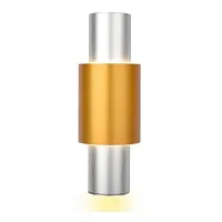 Бра LED 20037SMU/01LED SSL/SGD Escada серебряный на 1 лампу, основание золотое в стиле современный 