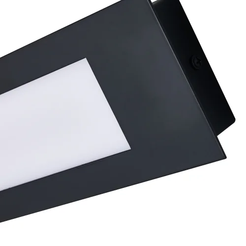 Светильник потолочный LED Meridiem 4004-1W Favourite белый 2 лампы, основание чёрное в стиле современный  фото 6