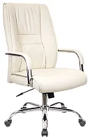 Кресло руководителя Kent TM Экокожа Кремовый EC-335A PU Beige Everprof, бежевый/экокожа, ножки//, размеры - 1080*1150***580*