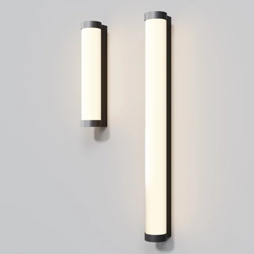 Настенный светильник уличный LED Rounge O482WL-L16B3K Maytoni уличный IP чёрный на 1 лампу, плафон белый в стиле современный хай-тек LED фото 8