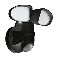 Прожектор LED с датчиком движения Pagino 98176 Eglo уличный IP44 чёрный 1 лампа, плафон белый в стиле современный LED
