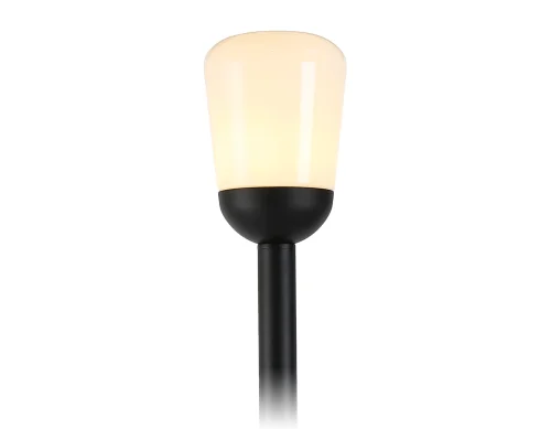 Парковый светильник ST2095 Ambrella light уличный IP54 чёрный 1 лампа, плафон белый в стиле хай-тек современный E27 фото 4