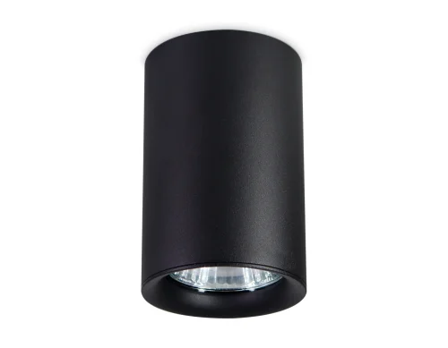 Светильник накладной TN213135 Ambrella light чёрный 1 лампа, основание чёрное в стиле минимализм хай-тек круглый фото 2