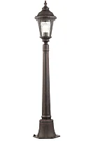 Парковый светильник Goiri O028FL-01BZ Maytoni уличный IP44 античный бронза 1 лампа, плафон прозрачный в стиле современный E27