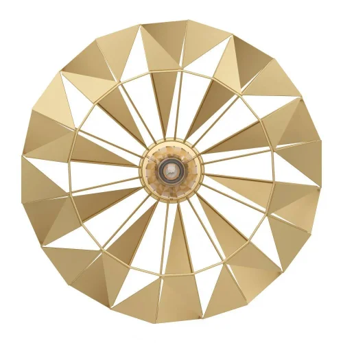 Светильник потолочный Carlton 43908 Eglo золотой 1 лампа, основание золотое в стиле лофт современный  фото 4