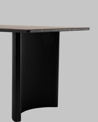 Стол обеденный Celestia 180*90*75, темное дерево УТ000041365 Stool Group столешница тёмная дерево из мдф фото 3