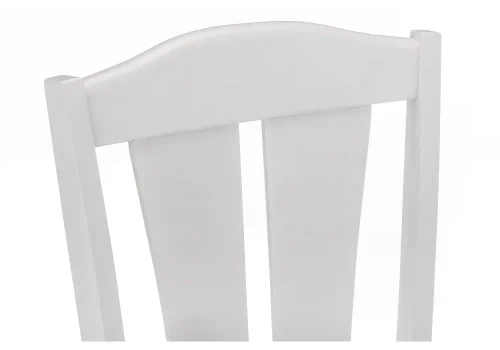 Деревянный стул Bert серый 11423 Woodville, серый/ткань, ножки/дерево/белый, размеры - ****420*460 фото 9