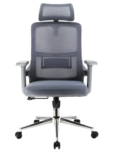 Офисное кресло эргономичное EP-530 Grey Сетка Серый EP-530G-mesh-grey Everprof, серый/сетка, ножки//, размеры - 1120*1220***660* фото 2