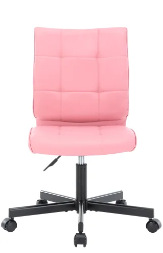 Операторское кресло EP-300 Экокожа Розовый EP 300 PU Pink Everprof, розовый/экокожа, ножки//, размеры - 840*955***430* фото 5