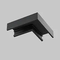 Коннектор угловой, накладной Magnetic track system Basity TRA172CL-11B Maytoni чёрный в стиле для светильников серии Magnetic track system Basity накладной basity магнитная