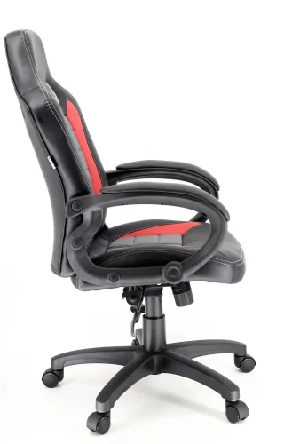 Геймерское кресло Forsage ТМ Экокожа Красный EP-321 Forsage Everprof, чёрный/экокожа, ножки//, размеры - 940*1060***610* фото 2