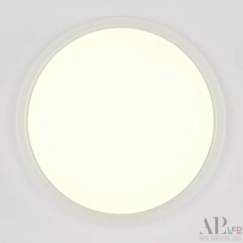 Светильник накладной LED Ingrid 3322.LDY2004M/18W/4K Arte Perfetto Luce белый 1 лампа, основание белое в стиле современный круглый фото 12