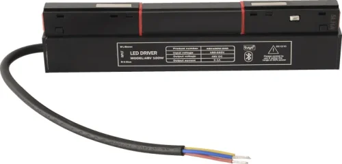 Драйвер для магнитного шинопровода 48V, 100W CLT 0.203 08 BL SMART Crystal Lux чёрный в стиле современный для светильников серии Спейс (Space) магнитный фото 2 Драйвер для магнитного шинопровода 48V, 100W CLT 0.203 08 BL SMART Crystal Lux чёрный в стиле современный для светильников серии Спейс (Space) магнитный фото 2