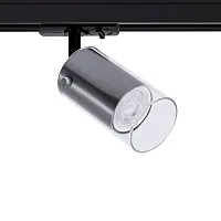 Трековый светильник Lazio A5368PL-1SS Arte Lamp матовый серебро для шинопроводов серии Lazio матовый серебро