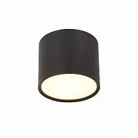 Светильник накладной LED Rene ST113.432.09 ST-Luce чёрный 1 лампа, основание чёрное в стиле хай-тек круглый