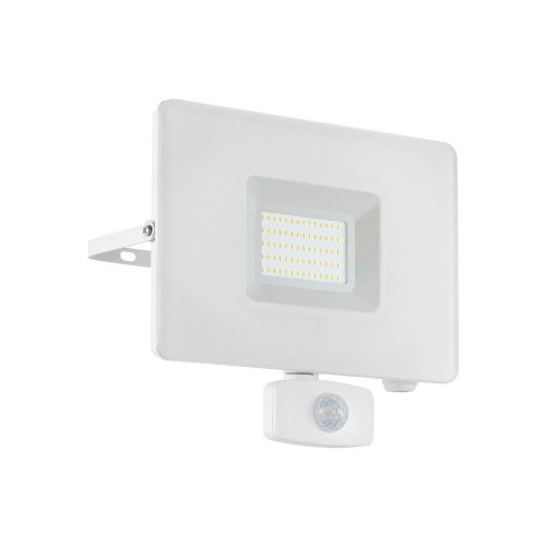 Прожектор LED с датчиком движения FAEDO 3 33159 Eglo уличный IP44 белый 1 лампа, плафон белый в стиле современный LED
