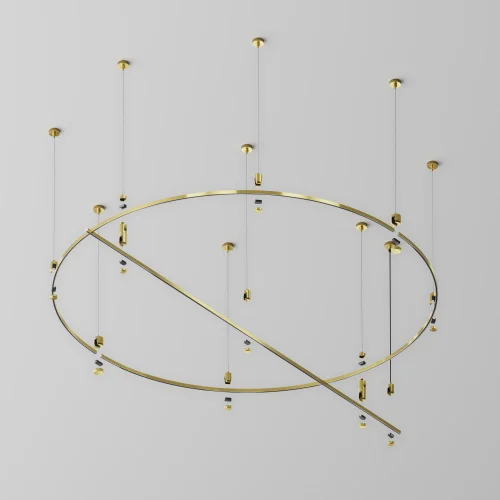 Шинопровод круглый из полукругов 1500мм Flarity латунь TRX154-2SR-D1500-BS Maytoni латунь в стиле хай-тек современный для светильников серии Magnetic trаck system Flarity flarity магнитная фото 5 Шинопровод круглый из полукругов 1500мм Flarity латунь TRX154-2SR-D1500-BS Maytoni латунь в стиле хай-тек современный для светильников серии Magnetic trаck system Flarity flarity магнитная фото 5