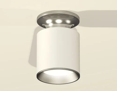 Светильник накладной Techno spot XS6301140 Ambrella light белый 1 лампа, основание белое в стиле современный круглый фото 3
