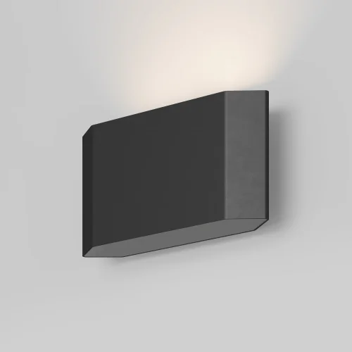 Настенный светильник уличный LED Pull O412WL-L5GF3K Maytoni уличный IP54 графит на 1 лампу, плафон графит в стиле современный LED фото 3