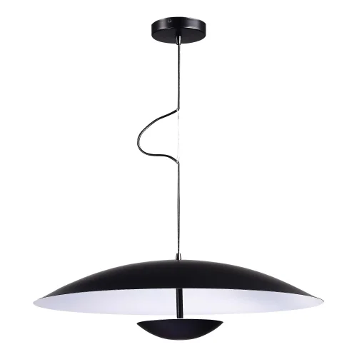 Светильник подвесной LED Armonico SL6502.413.01 ST-Luce чёрный 1 лампа, основание чёрное в стиле минимализм  фото 2