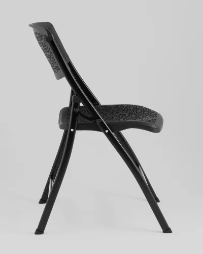 Стул складной банкетный COMB, черный УТ000040169 Stool Group, чёрный/, ножки/металл/чёрный, размеры - *820***540*490 фото 7